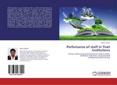 Buchcover von Perfomance of staff in Tivet Institutions