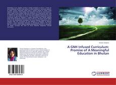 Buchcover von A GNH Infused Curriculum: Promise of A Meaningful Education in Bhutan