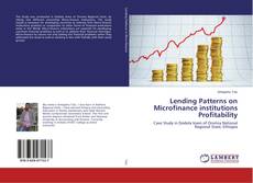 Couverture de Lending Patterns on Microfinance institutions Profitability