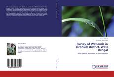 Capa do livro de Survey of Wetlands in Birbhum District, West Bengal 