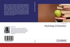 Couverture de Psychology of Education