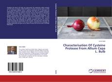 Capa do livro de Characterisation Of Cysteine Protease From Allium Cepa L. Bulb 