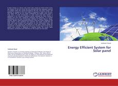 Couverture de Energy Efficient System for Solar panel