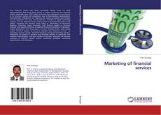 Capa do livro de Marketing of financial services 