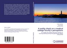 Buchcover von A reality check on a medical college faculty’s perceptions