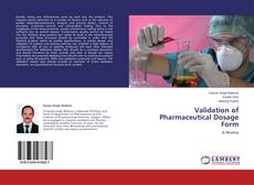 Copertina di Validation of Pharmaceutical Dosage Form
