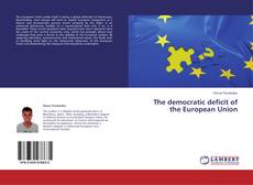 Capa do livro de The democratic deficit of the European Union 