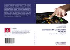 Copertina di Estimation Of Undesirable Outputs