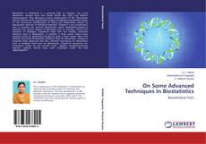 Couverture de On Some Advanced Techniques In Biostatistics