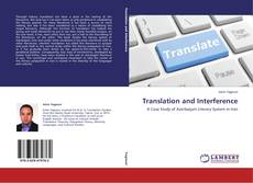 Capa do livro de Translation and Interference 
