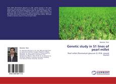 Couverture de Genetic study in S1 lines of pearl millet