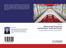 Couverture de Measuring Customer Satisfaction -Text and Cases