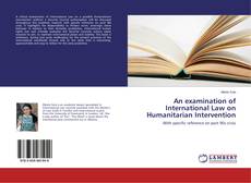 Capa do livro de An examination of International Law on Humanitarian Intervention 