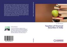 Buchcover von Taxation of Financial Securities in India