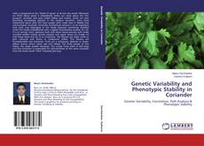 Couverture de Genetic Variability and Phenotypic Stability in Coriander