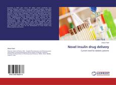 Buchcover von Novel Insulin drug delivery