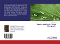 Couverture de Immersion Nanoimprint Lithography