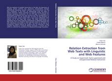 Capa do livro de Relation Extraction from Web Texts with Linguistic and Web Features 