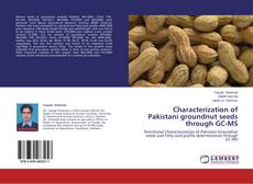 Couverture de Characterization of Pakistani groundnut seeds through GC-MS