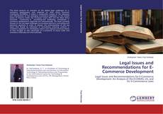 Legal Issues and Recommendations for E-Commerce Development的封面