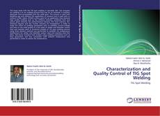 Copertina di Characterization and Quality Control of TIG Spot Welding