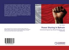 Couverture de Power Sharing in Bahrain