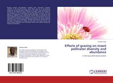 Copertina di Effects of grazing on insect pollinator diversity and abundance