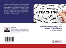 Copertina di Essays on Pedagogy and School Effectiveness