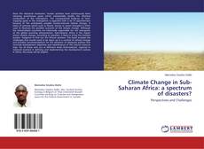 Capa do livro de Climate Change in Sub-Saharan Africa: a spectrum of disasters? 