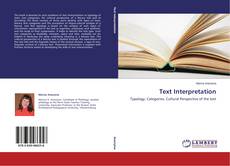 Copertina di Text Interpretation