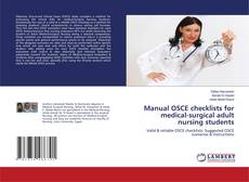 Capa do livro de Manual OSCE checklists for medical-surgical adult nursing students 