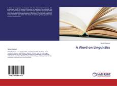 Buchcover von A Word on Linguistics