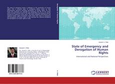 Buchcover von State of Emergency and Derogation of Human Rights