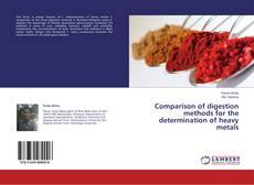 Couverture de Comparison of digestion methods for the determination of heavy metals