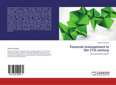 Copertina di Financial management in the 21st century