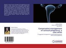 Buchcover von Conservative management of cornual pregnancy: a case series
