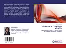 Buchcover von Emotions in Long-term Conflict