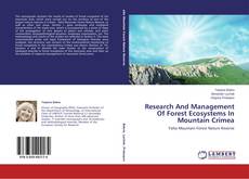 Research And Management Of Forest Ecosystems In Mountain Crimea的封面