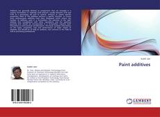 Buchcover von Paint additives