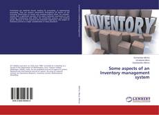 Buchcover von Some aspects of an Inventory management system