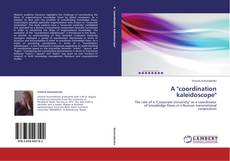Buchcover von A "coordination kaleidoscope"