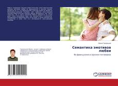 Copertina di Семантика эмотивов любви