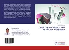 Buchcover von Assessing The State Of Acid Violence Of Bangladesh
