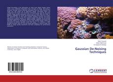 Capa do livro de Gaussian De-Noising Techniques 