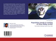 Capa do livro de Population trends in nesting of Olive Ridley turtles 