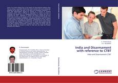 Copertina di India and Disarmament with reference to CTBT