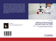 Buchcover von Effects of Stromal Cell Derived Factor on PTEN