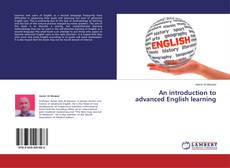 Buchcover von An introduction to advanced English learning