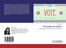 Couverture de The English of politics