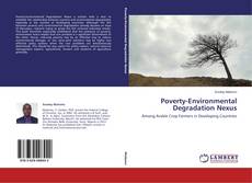 Poverty-Environmental Degradation Nexus kitap kapağı